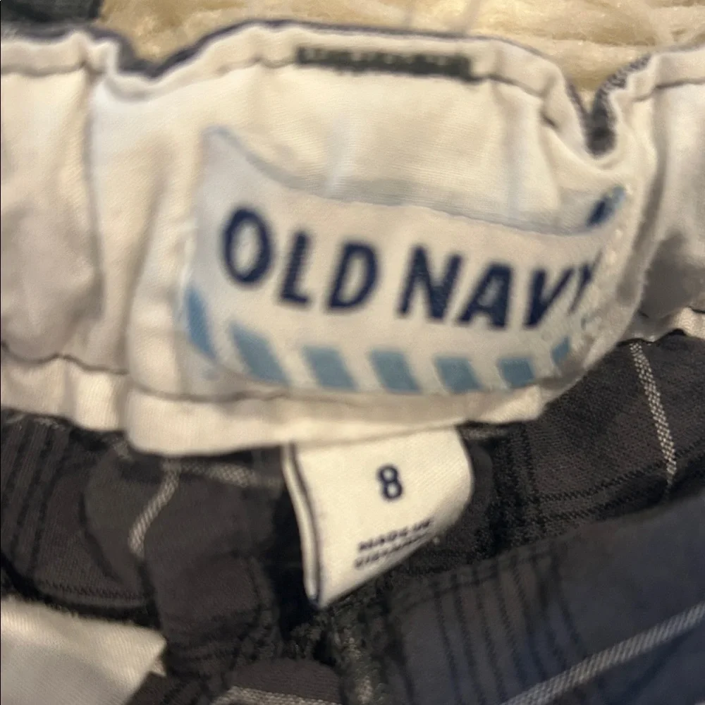 Old Navy & Crazy 8 Boys Plaid Shorts - Size 8- Bundle, Summer Play, Cheap lot